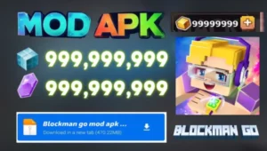 Blockman Go MOD APK Latest (Unlimited Money/Gcubes)