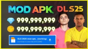 Dream League Soccer 2025 MOD APK v12.120 (Diamonds & Coins)